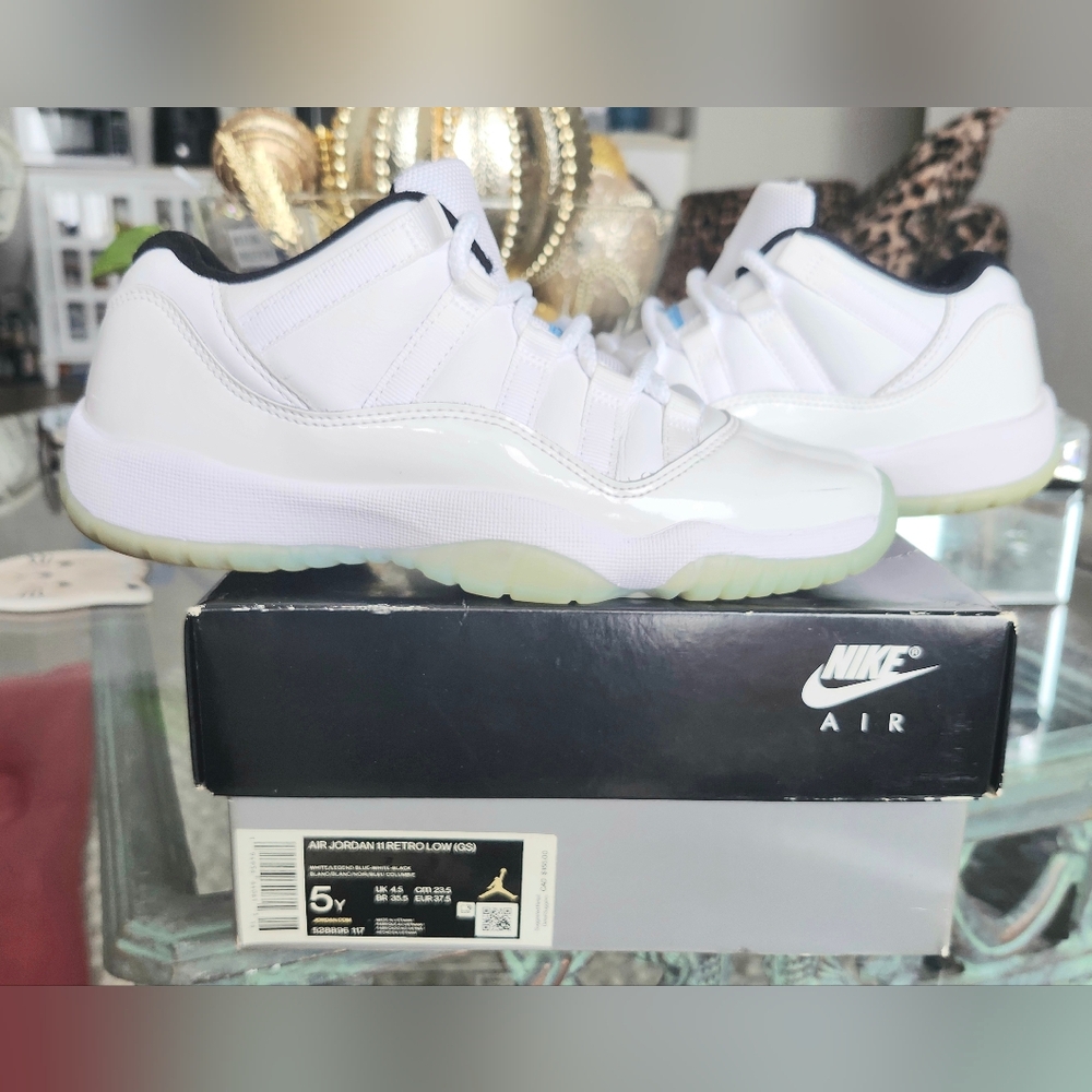 Jordan 11 Retro Legend blue With OG box. Size 6.5 Women's / 5y